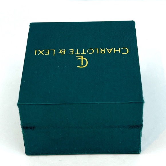 CHARLOTTE & LEXI, WOMENS STERLING SILVER, CLOVER EARRINGS WITH CUBIC ZIRCONIA - Picture 15 of 16